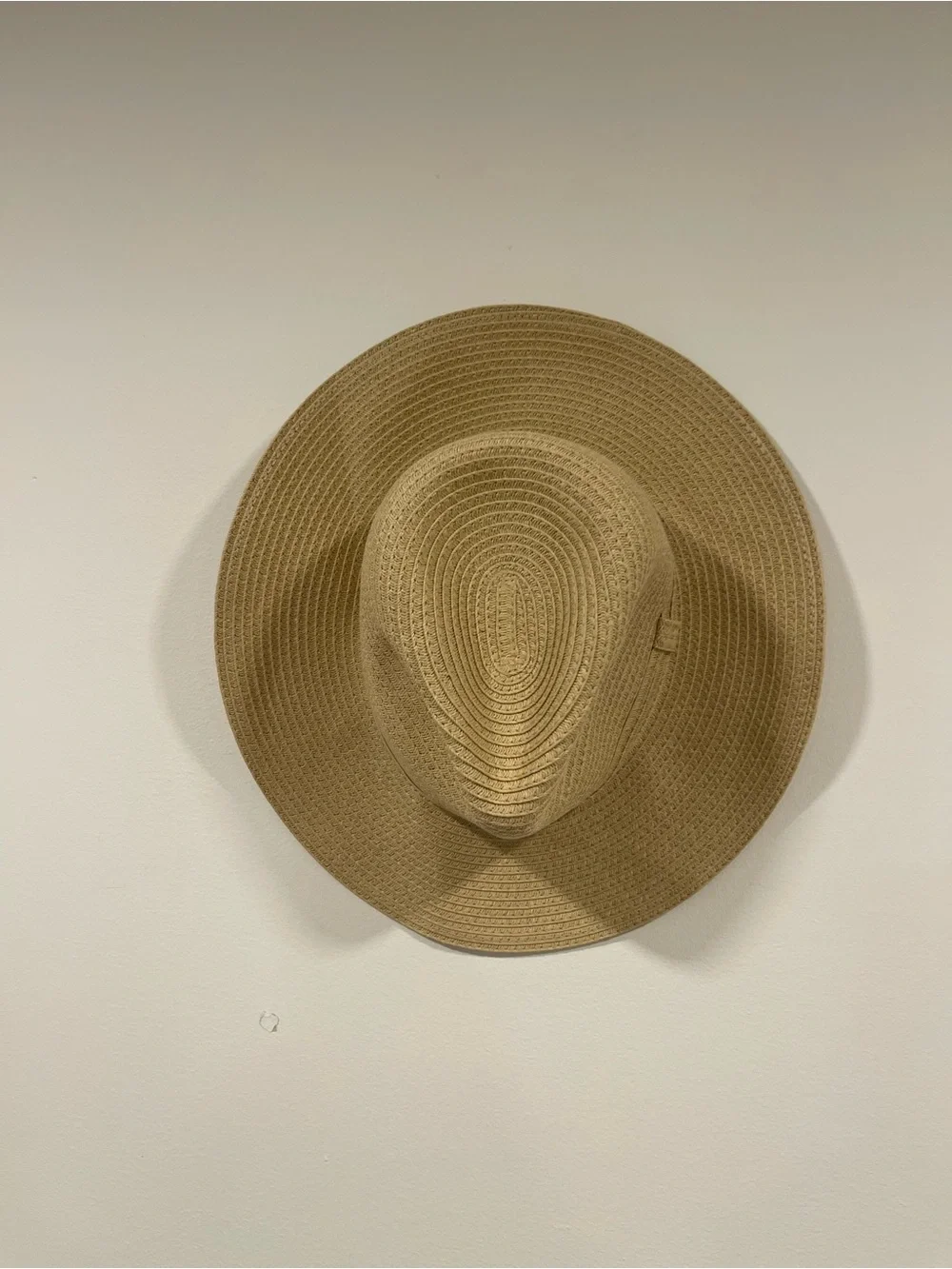 J. Crew Natural Straw Wide-Brim Sun Hat
